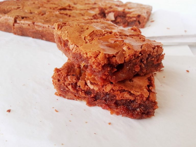 Brownies με καραμέλες γάλακτος