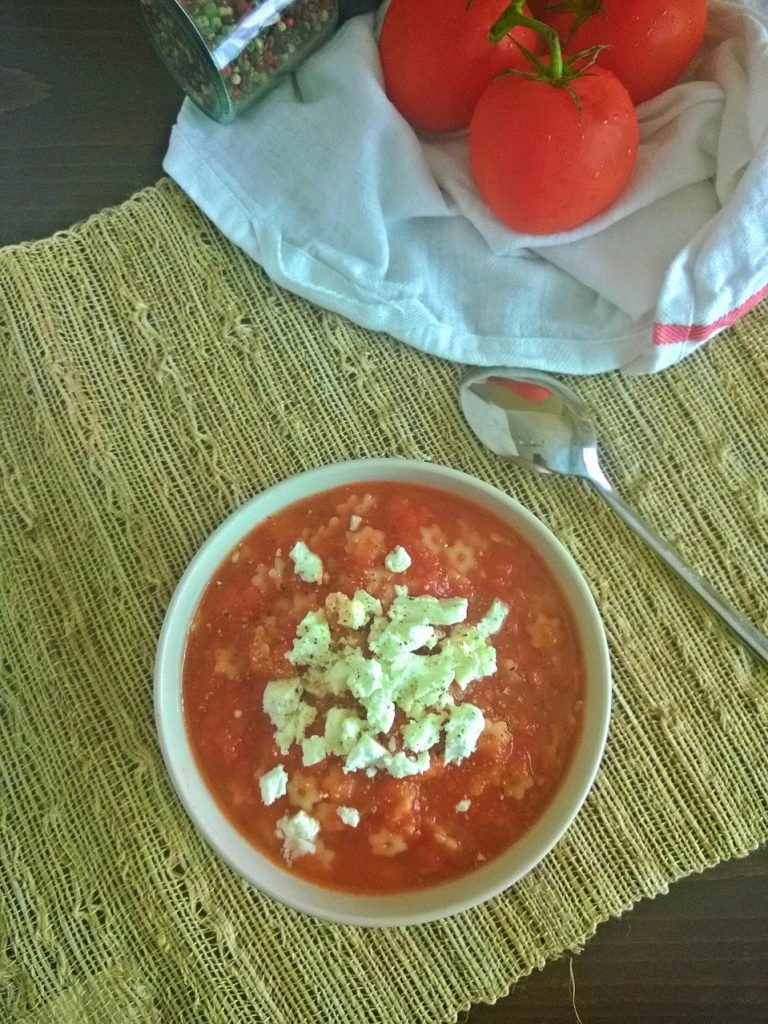 Κρύα ντοματόσουπα