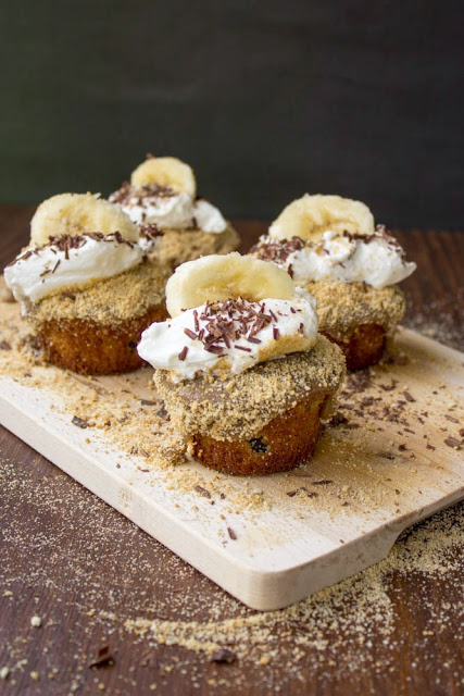 Banoffee cupcakes