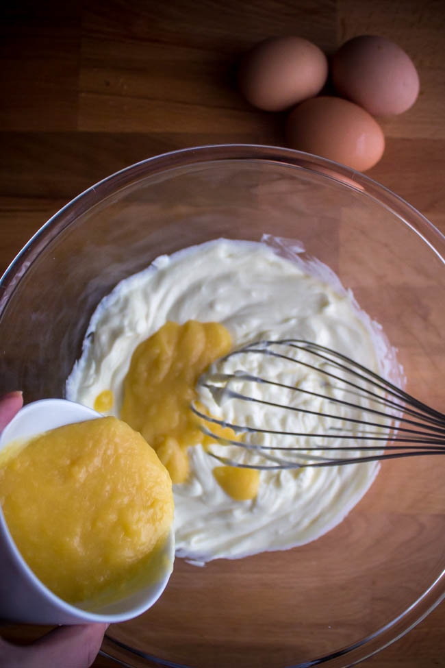 lemon curd baked cheesecake 9