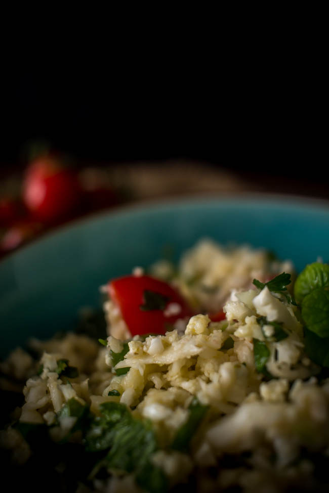 cauliflower rice tabouleh 3