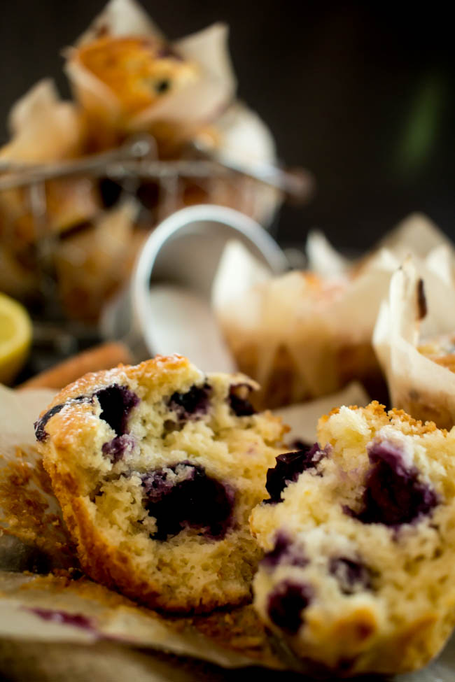 lemon blueberry muffins 6