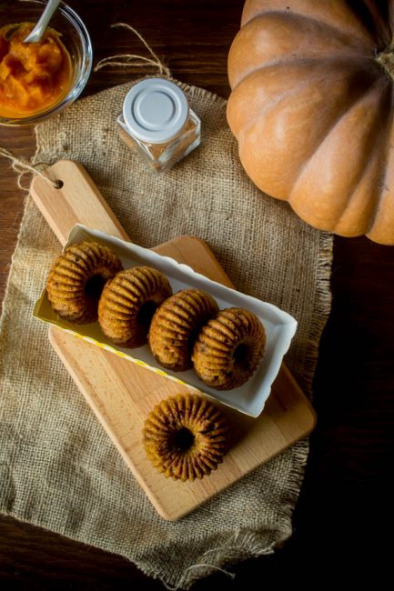 Muffins με κολοκύθα και μείγμα μπαχαρικών pumpkin spice