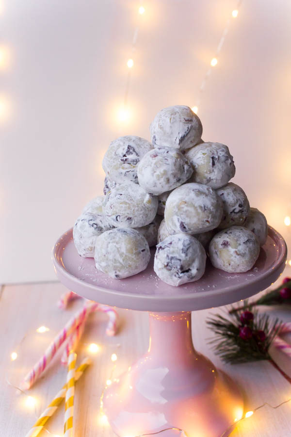 white chocolate cranberry pistachio truffles 5