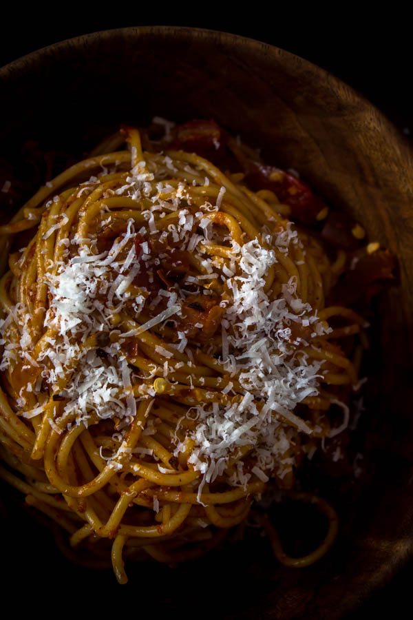 spaghetti all' amatriciana 3