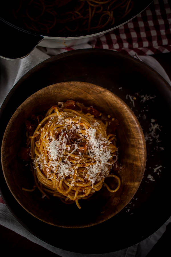 spaghetti all' amatriciana 4