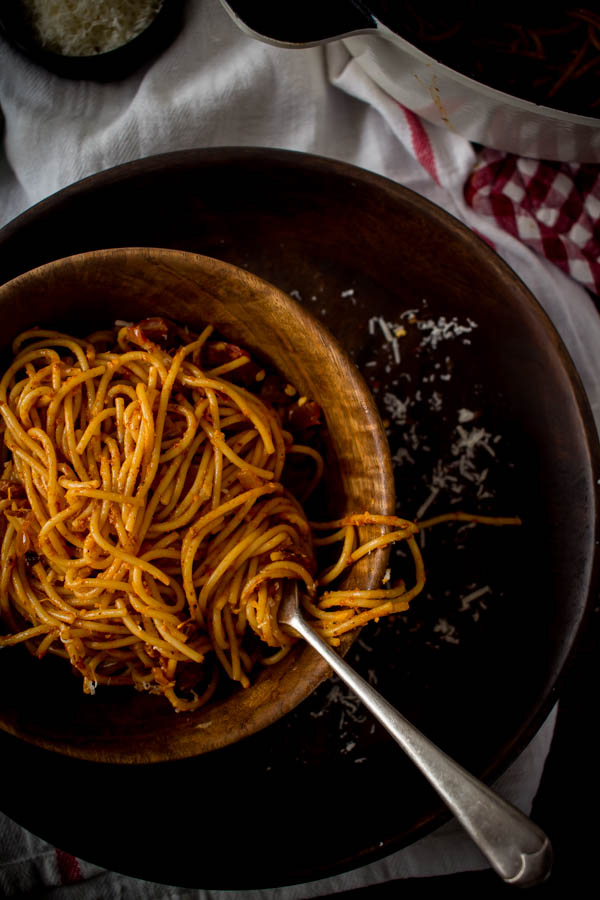 spaghetti all' amatriciana 8