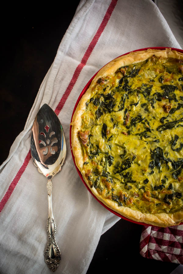 spinach artichoke quiche 2