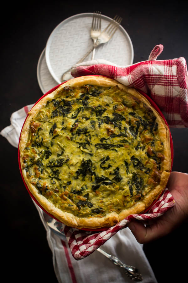 spinach artichoke quiche 3