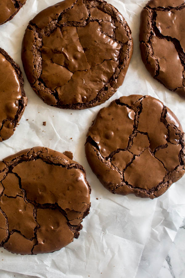 flourless chocolate cookies 3