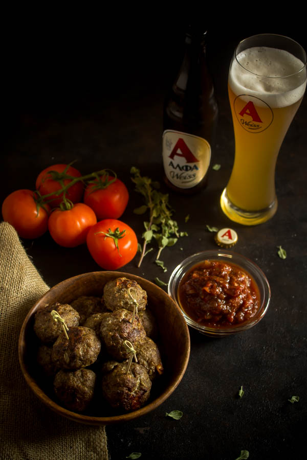 stuffed meatballs & tomato chutney 5