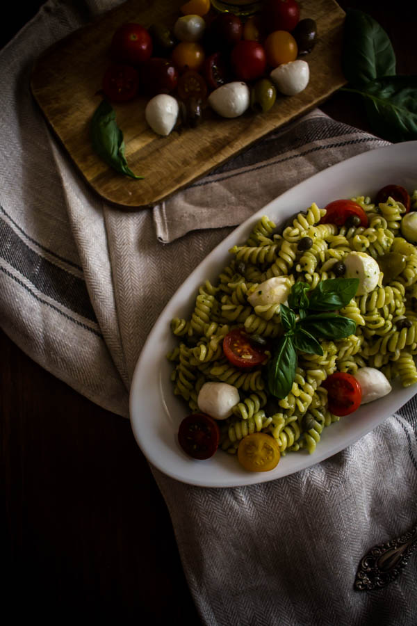 mediterranean pesto pasta salad 2