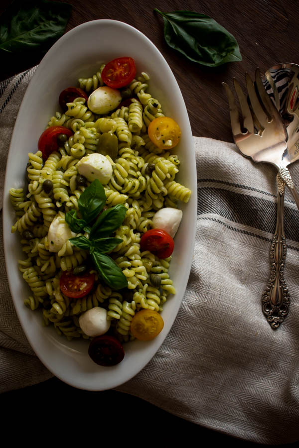 mediterranean pesto pasta salad 3