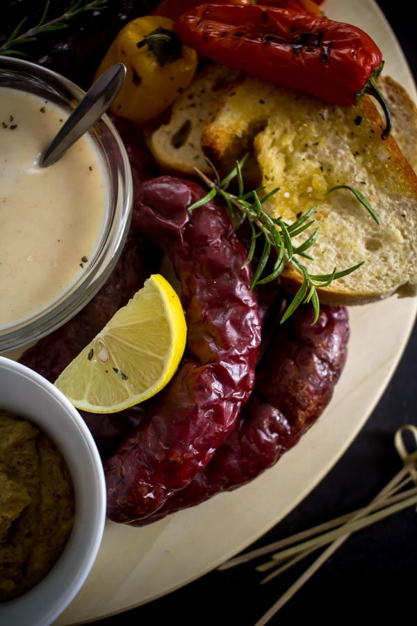 sausage beer platter 6