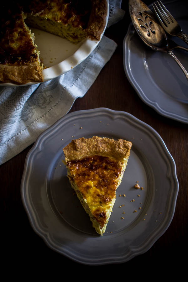 cheese leek quiche 1