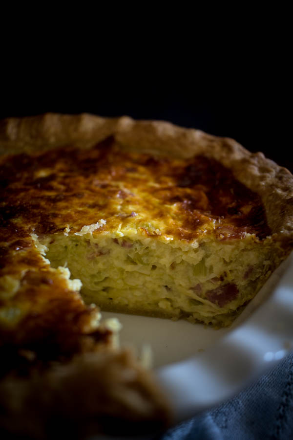 cheese leek quiche 4