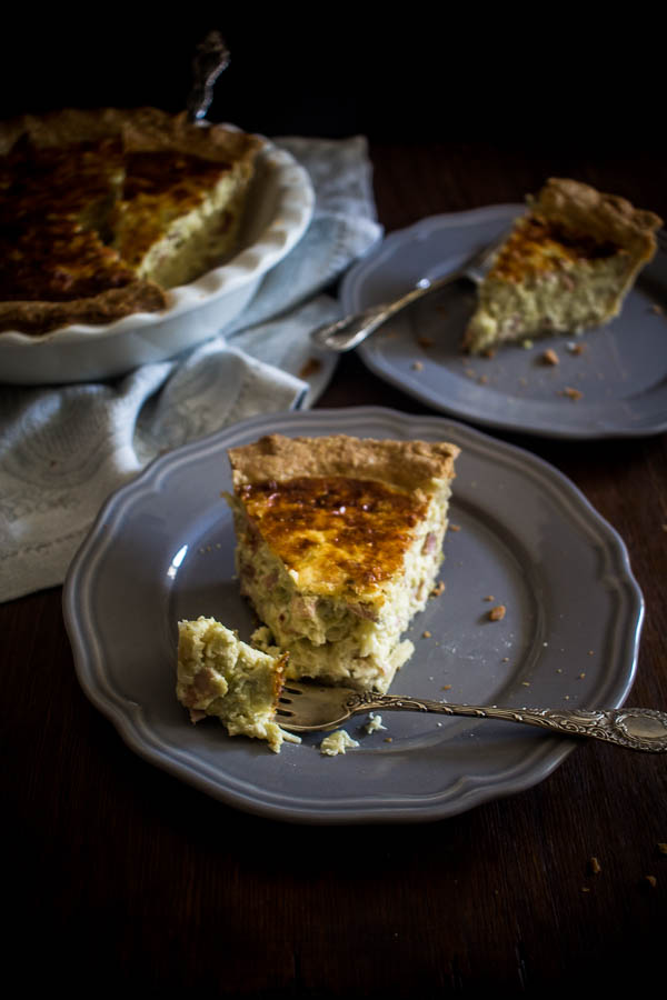 cheese leek quiche 8