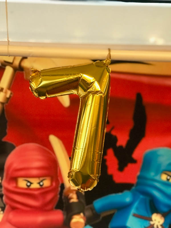 lego ninjago party ballon