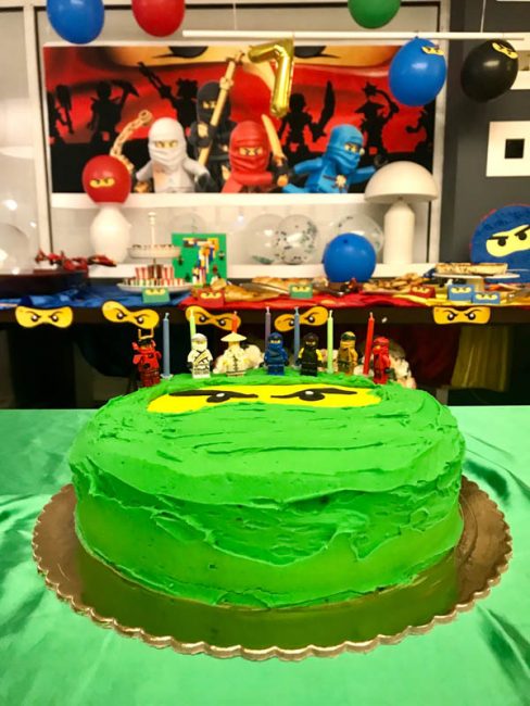 Το πάρτυ Lego Ninjago για τα 7α γενέθλια του Γιώργου