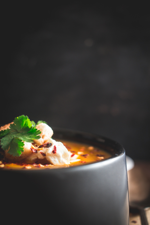pumpkin sweet potato soup 6