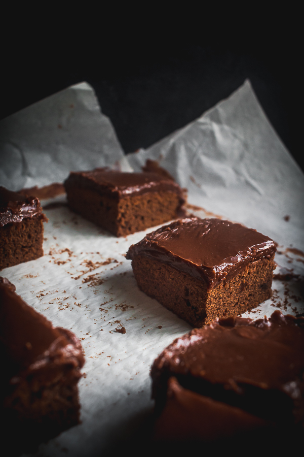 milk chocolate brownies frosting-6