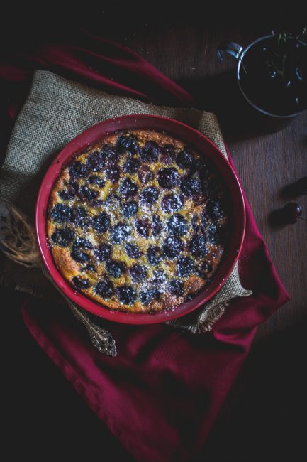 Κλαφουτί (clafoutis) με κεράσια