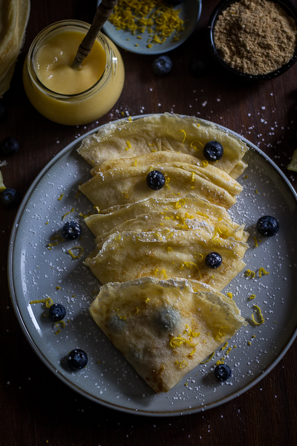 lemon curd blueberries crepes-5