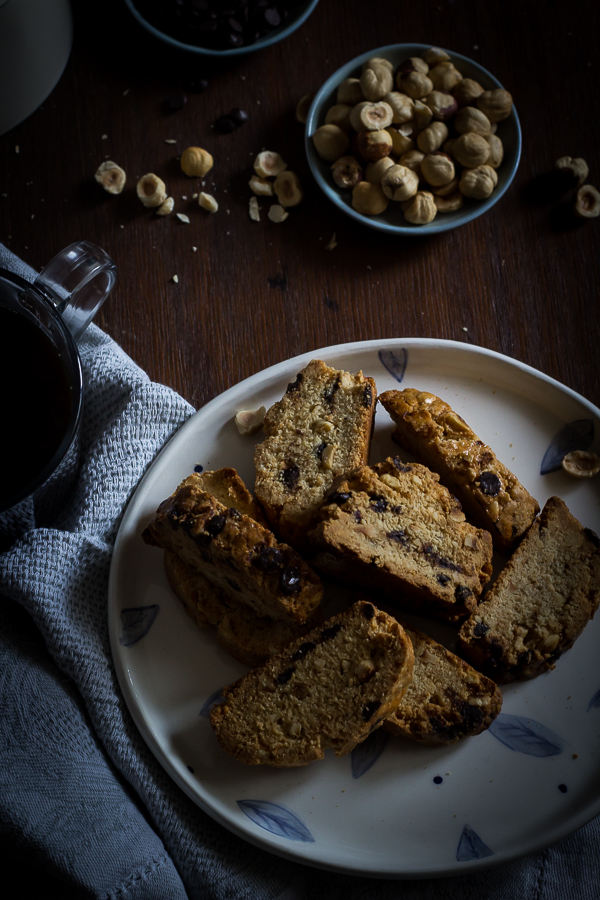 hazelnut chocolate biscotti-6