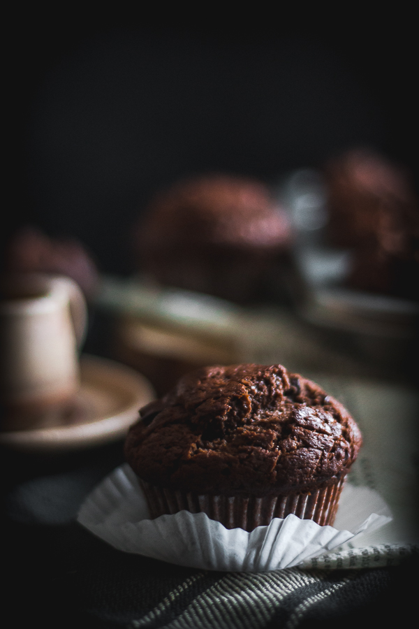 banana chocolate tahini muffins-2