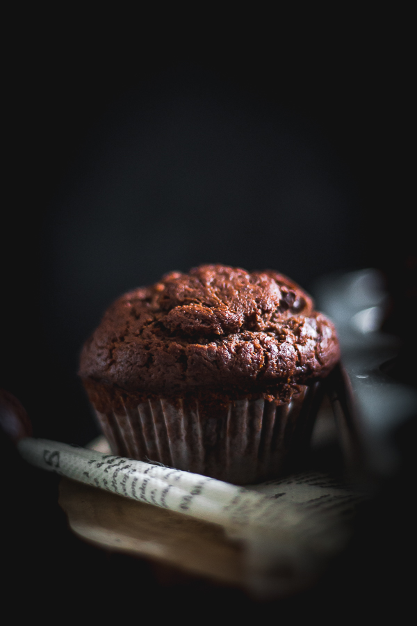 banana chocolate tahini muffins-8