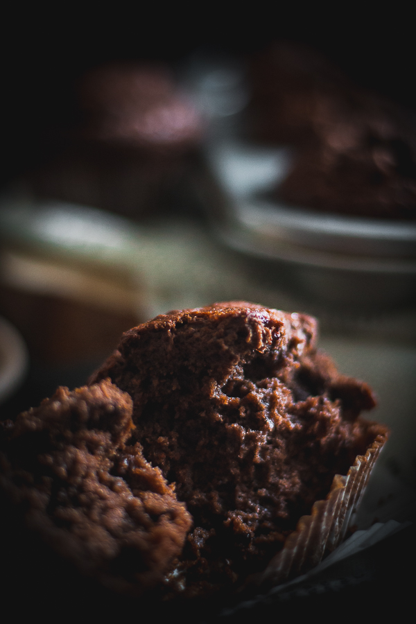 banana chocolate tahini muffins-9