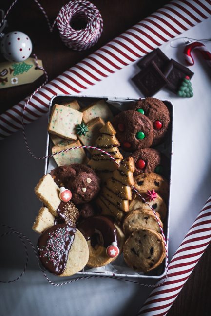 Χριστουγεννιάτικα μπισκότα σε κουτί για δώρο 2021 edition (Christmas cookie box)