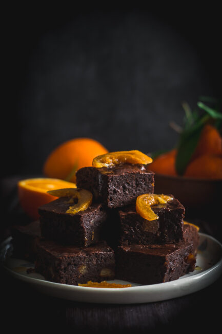 Brownies με μαρμελάδα πορτοκάλι