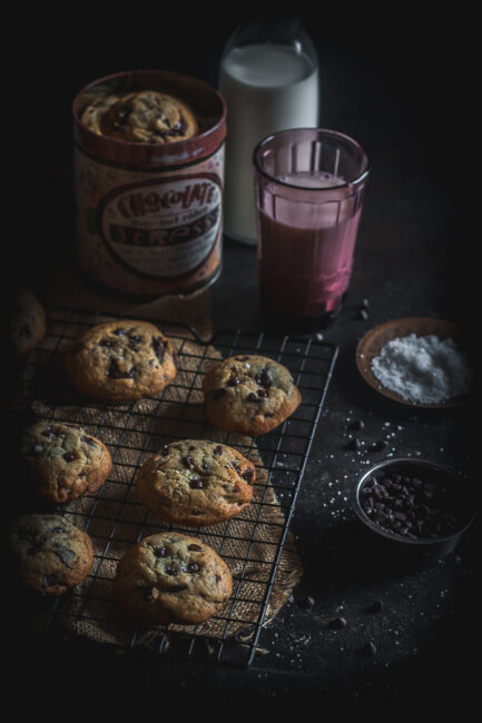 Cookies με κομμάτια σοκολάτας